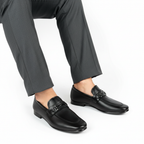 Handstiched Premium Black Loafer | Softsole and daily wear loafer