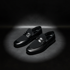 Men Premium Black Suede Loafer