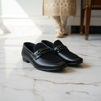 Men Premium Black Suede Loafer